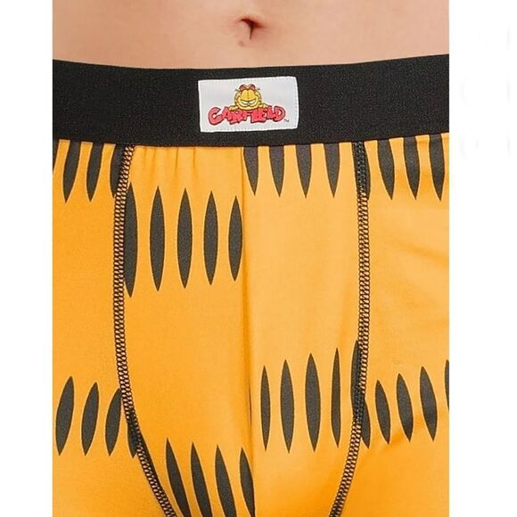 Men’s Garfield Graphic Print Boxer Briefs Underwear 2, 2-Pack, Size S - Picture 4 of 7